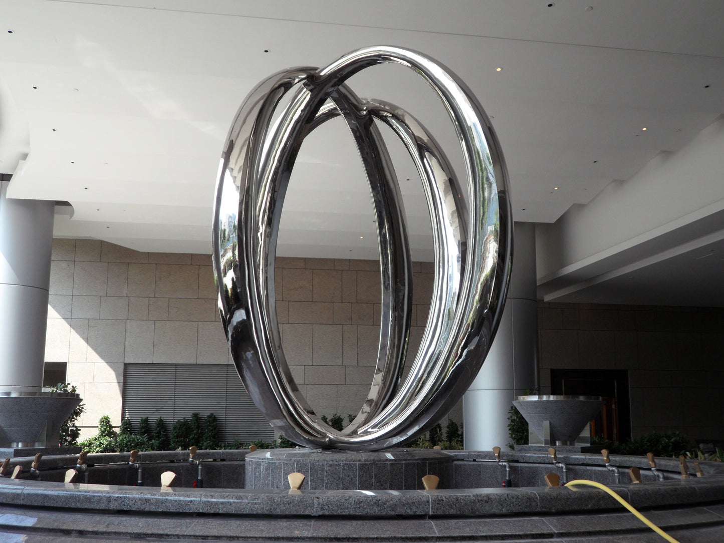 Flow Ring Stainless Steel Sculpture
