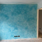 Artificial Marble Patterned Wall｜Sky Blue