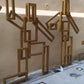 Stainless Steel Pixel Robot Sculpture