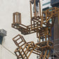 Stainless Steel Pixel Robot Sculpture