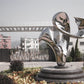 Mirror Polished Stainless Steel Abstract Sculpture