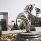 Mirror Polished Stainless Steel Abstract Sculpture