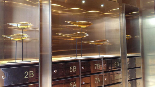 Artistic glass fish decoration DC2002
