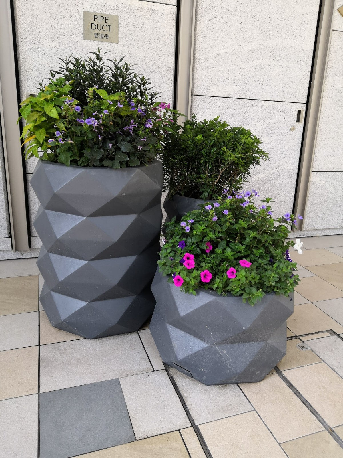 polygon plant pot Polygon Planter pot – HKLL Sculpture